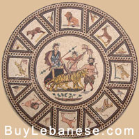 Marble Mosaic Medallions Design (MM 108)