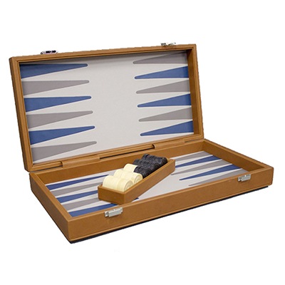 Tawle (Backgammon Leather and Wood), Game