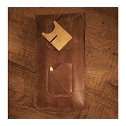 Cigar Holder &  Leather Case