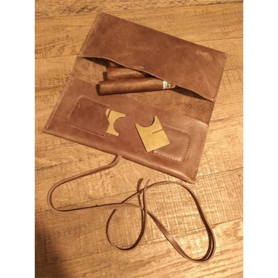 Cigar Holder & Leather Case