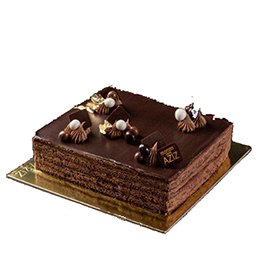 Cake: Pave au Chocolat for 10 people, Square