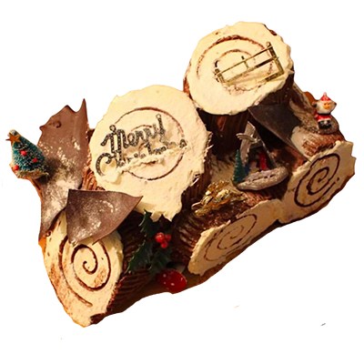 Buche de Noel: Chocolate for 8 people