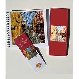Notepad, Daily Planner, Bookmark: Beirut Set