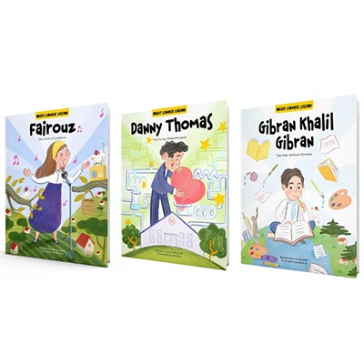 Books: Bright Lebanese Legends, Bundle, By Saria Hanna Moutran (For Children)