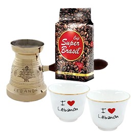 Coffee Kit (Pot, Cups, Coffee Pack)