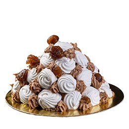   Cake: Mont-Blanc for 8 people, Round