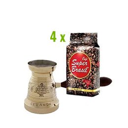 Coffee Kit (Pot and 4 Packs of Coffee)