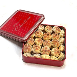 Maamoul with Figs, Chidiac, TIN Box (Oriental Sweets)
