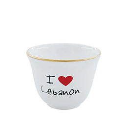 Chaffe I Love Lebanon Coffee Cups